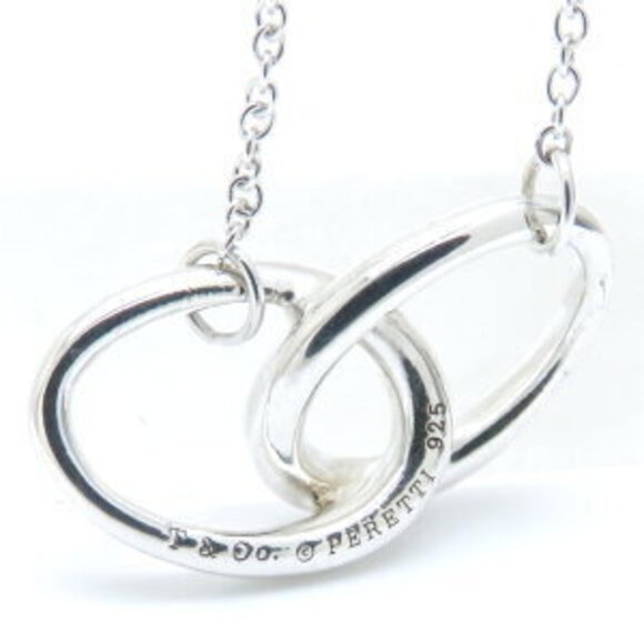 Tiffany Double Loop Necklace Silver - Picture 3 of 6